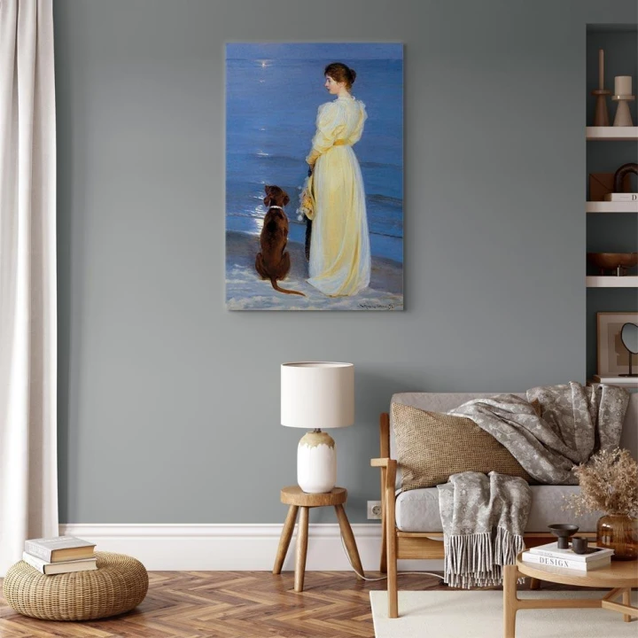 Obraz - Peder Severin Kroyer – Letni wieczór w Skagen