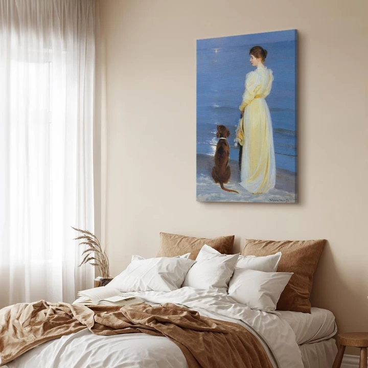Obraz - Peder Severin Kroyer – Letni wieczór w Skagen