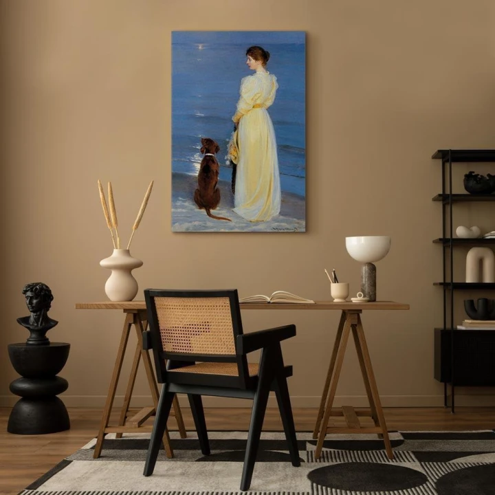 Obraz - Peder Severin Kroyer – Letni wieczór w Skagen