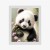 Plakat Bajkowa Panda W Kwiatkach
