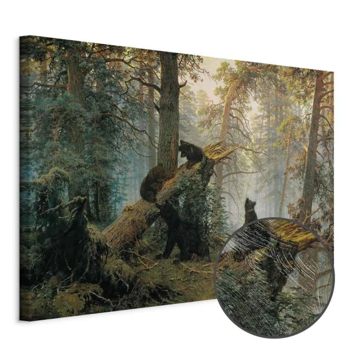Obraz - Iwan Szyszkin – Poranek w sosnowym lesie
