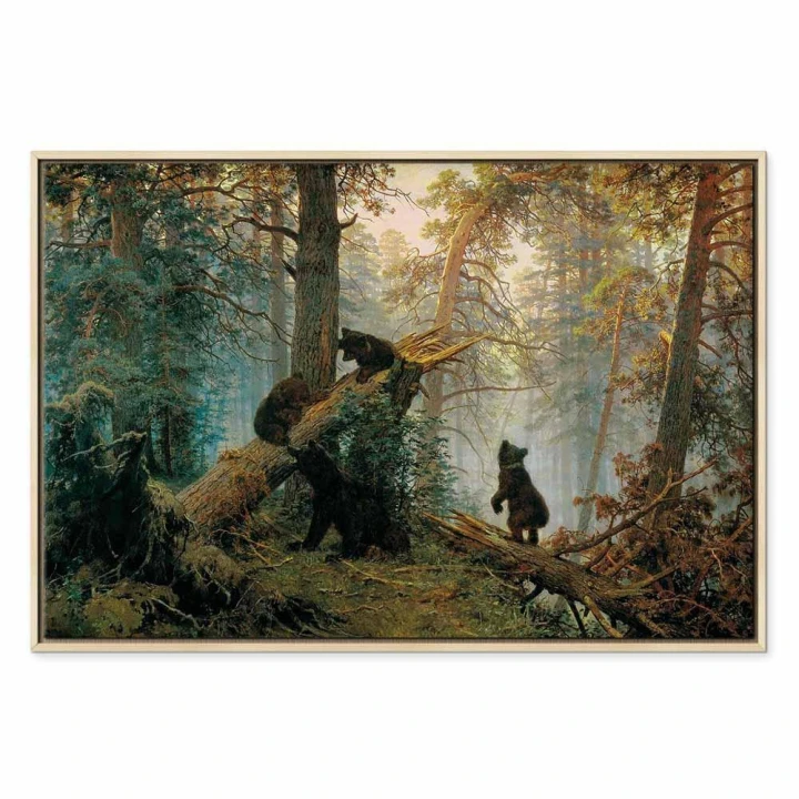 Obraz - Iwan Szyszkin – Poranek w sosnowym lesie