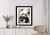 Plakat Bajkowa Panda W Kwiatkach