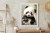 Plakat Bajkowa Panda W Kwiatkach