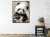 Plakat Bajkowa Panda W Kwiatkach