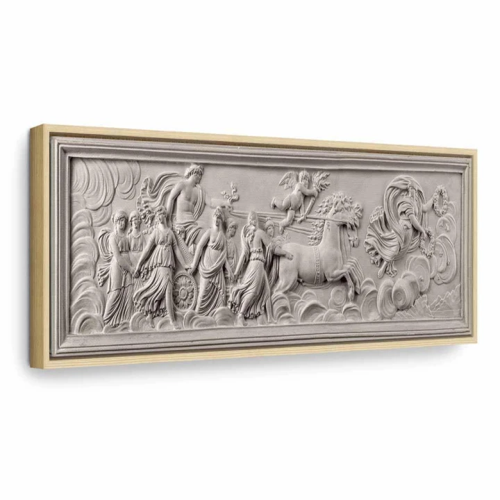 Obraz - Relief: Apollo i Muzy