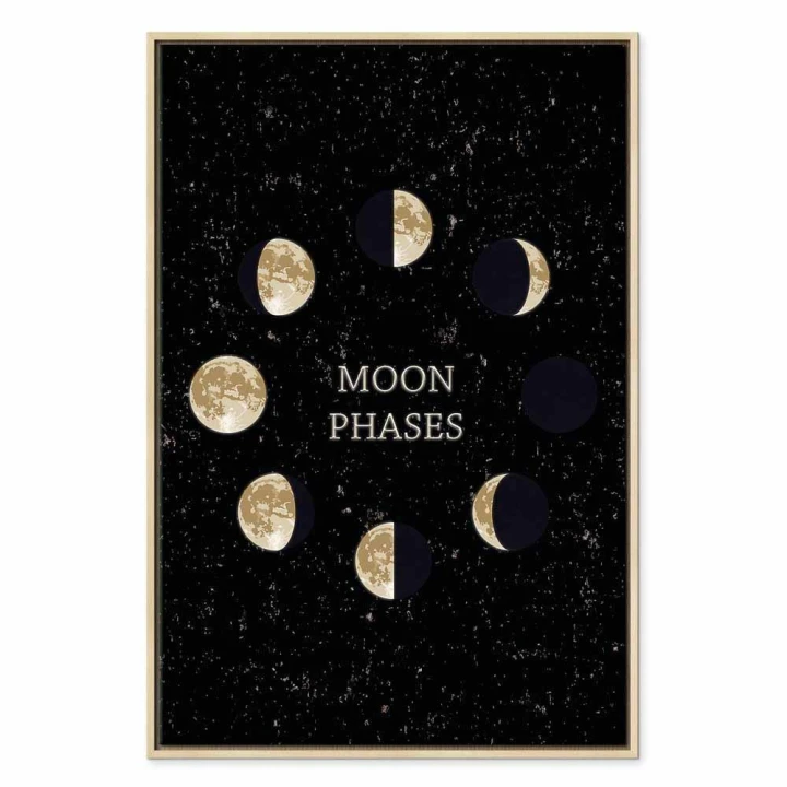 Obraz - Cykl lunarny (1-częściowy) pionowy