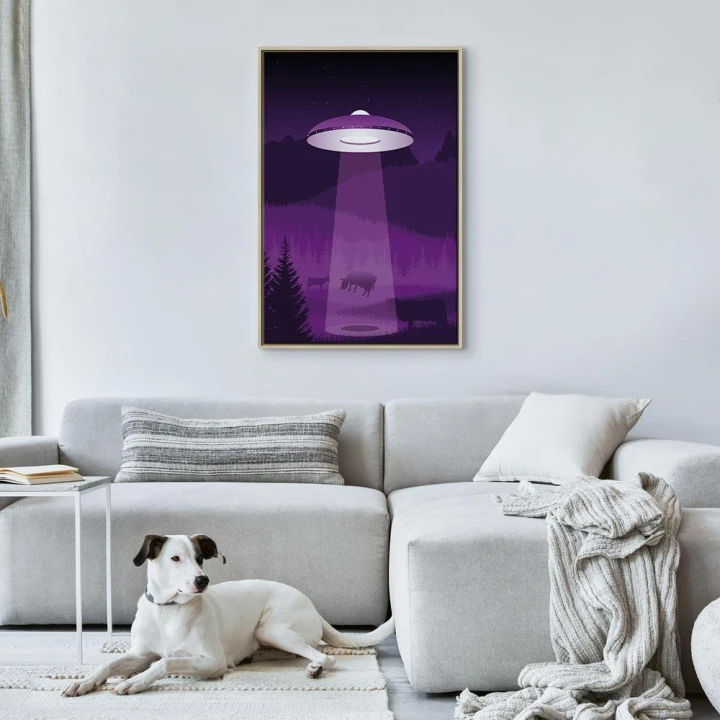 Obraz - Ufo (1-częściowy) pionowy