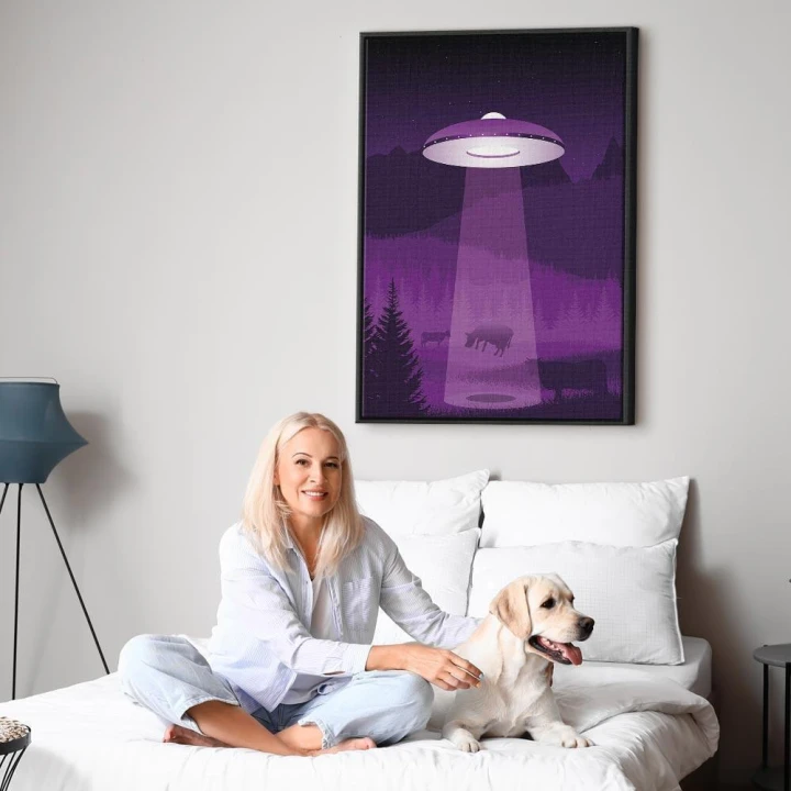 Obraz - Ufo (1-częściowy) pionowy