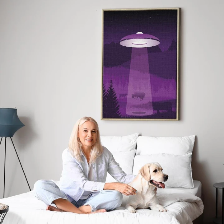 Obraz - Ufo (1-częściowy) pionowy