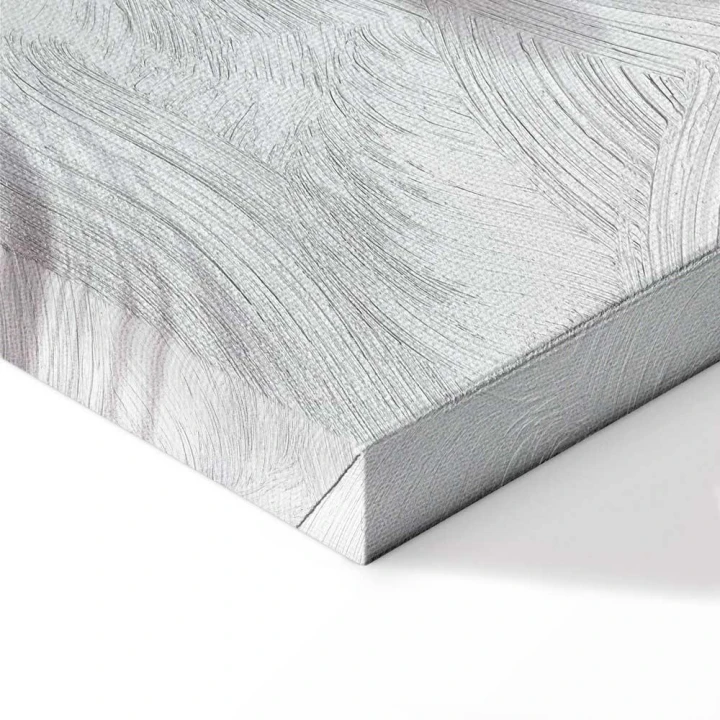 Obraz - Magnolie nad wodą (5-częściowy) szeroki szary