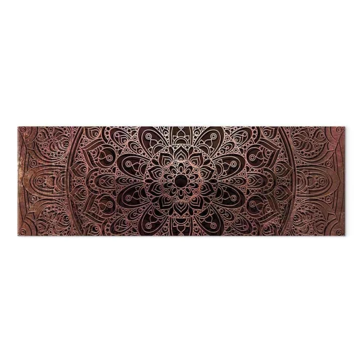 Obraz - Mandala: Bursztynowa cisza