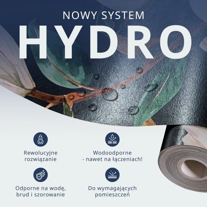 Tapeta - Ciemne drewno