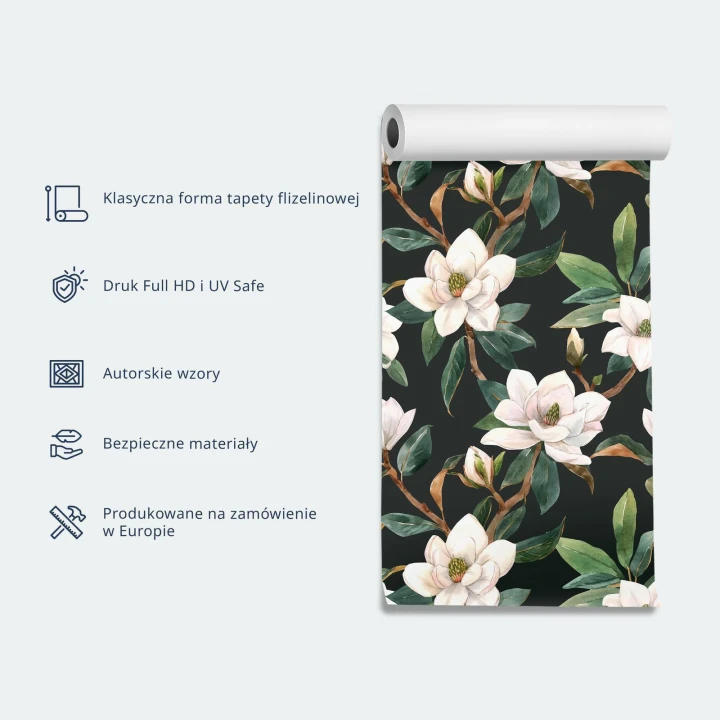 Tapeta - Ciemne drewno