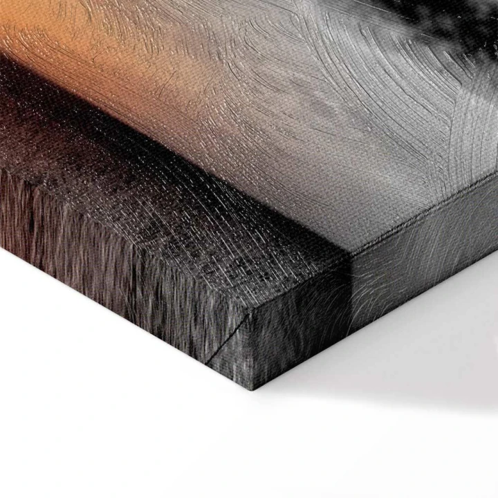 Obraz - Słoń na zachodzie słońca