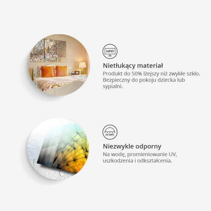 Obraz na szkle akrylowym - Brązowe słonie