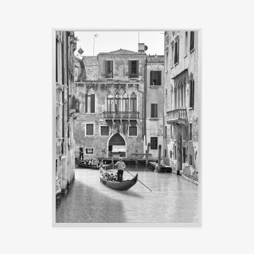 Plakat Wenecka Podróż Gondolą