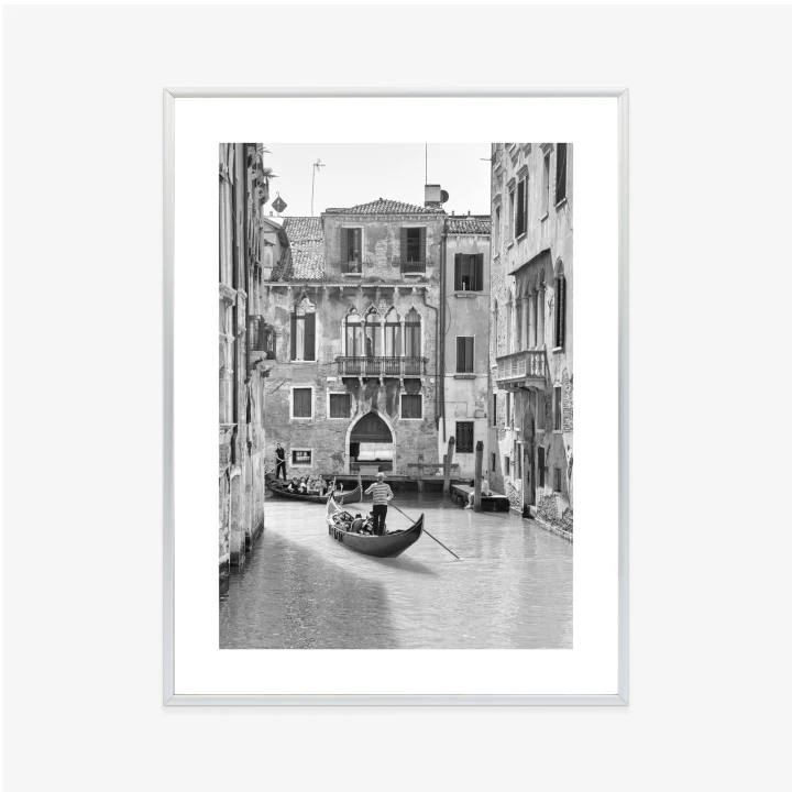 Plakat Wenecka Podróż Gondolą