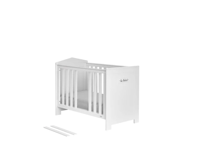 Łóżeczko Marsylia z wyjmowanymi szczebelkami