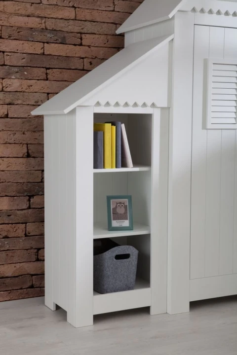 Regał domek dostawka Marsylia przy szafie