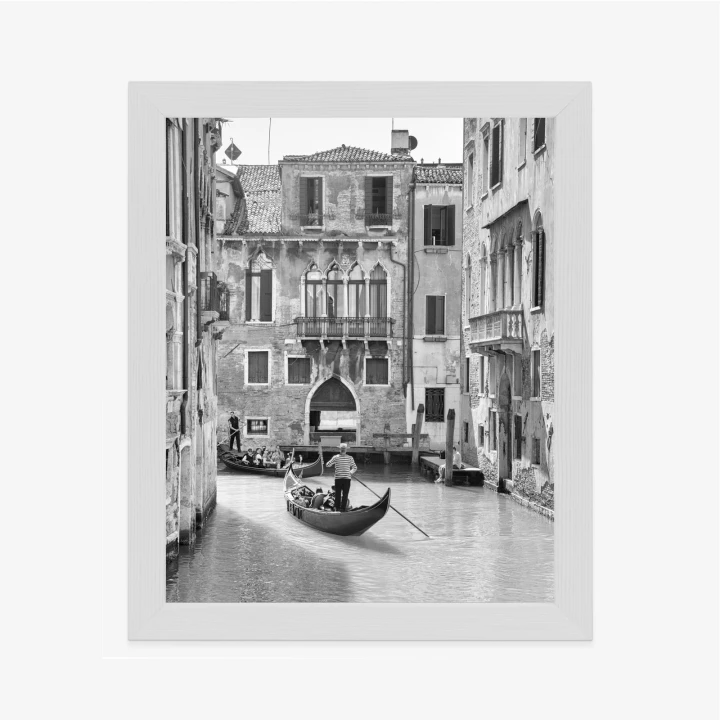 Plakat Wenecka Podróż Gondolą