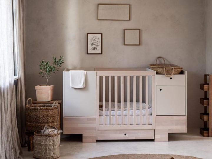 Łóżeczko Smart 3w1 w pokoju dziecka