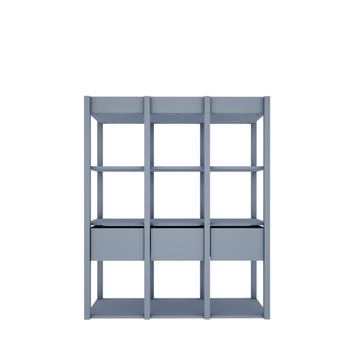 Niebieski regał młodzieżowy Tweens na książki