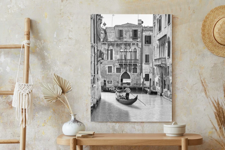 Plakat Wenecka Podróż Gondolą