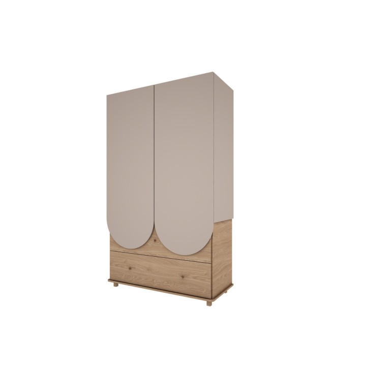 Szafa do pokoju dziecka Bloom wysoka w kolorze dąb kaszmir