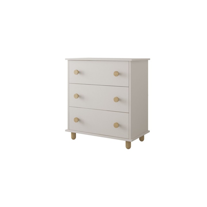 komoda dla dziecka Lilo kaszmir z trzema szufladami