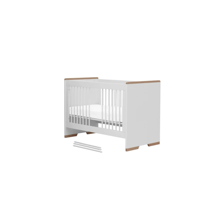 Łóżeczko dziecięce 120x60 Snap z wyjmowanymi szczebelkami