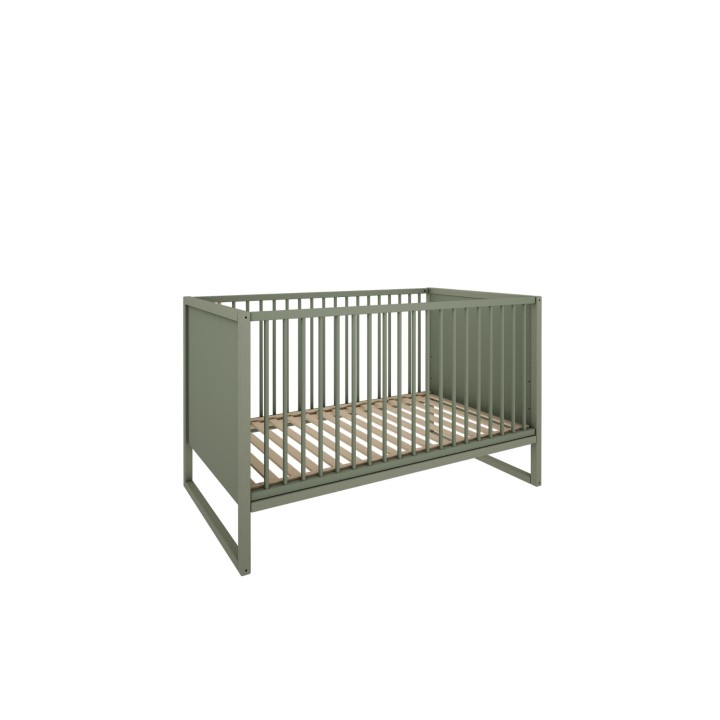 Łóżeczko 140x70 w kolorze eukaliptus