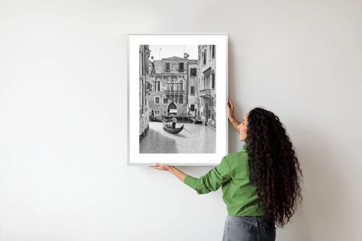 Plakat Wenecka Podróż Gondolą