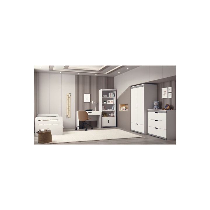 Pokój dla chłopca 10 lat z meblami Jimmy. Zestaw mebli Jimmy do pokoju chłopca w wieku szkolnym