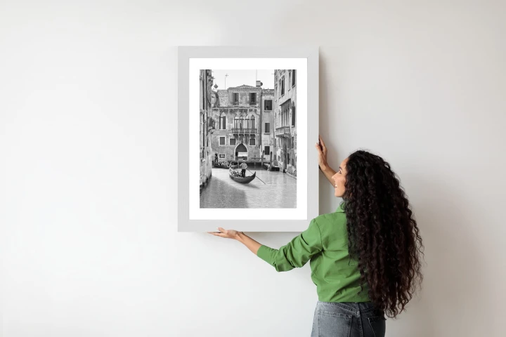 Plakat Wenecka Podróż Gondolą