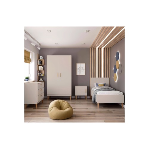 Pokój dla chłopca 12 lat - zestaw mebli Olaf kaszmir
