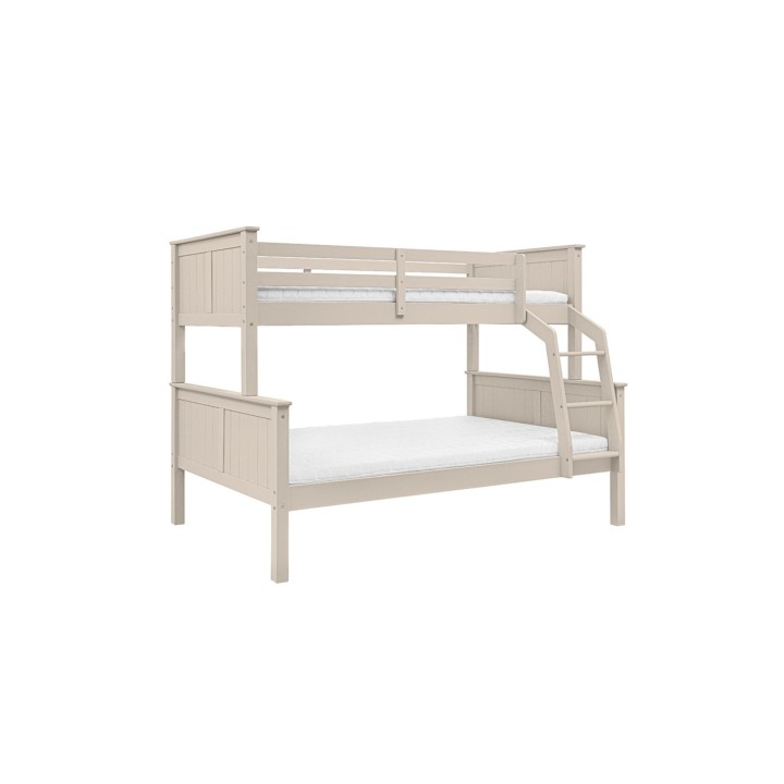 drewniane łóżko piętrowe Collet 120x200 kaszmir