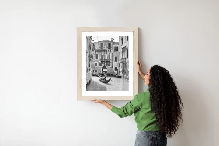 Plakat Wenecka Podróż Gondolą