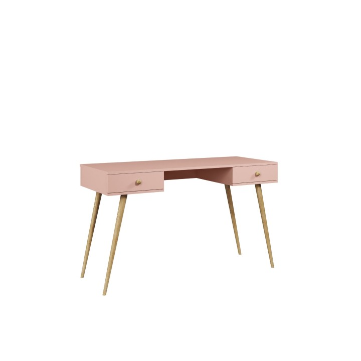 Biurko Millea w kolorze naturalnego różu