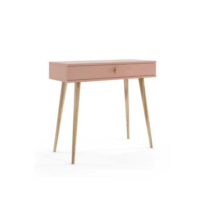 konsola toaletka Millea róż naturalny