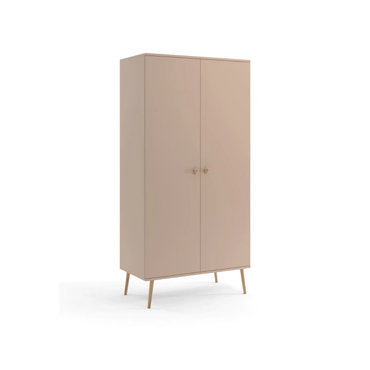 szafa z drążkiem i półkami Millea macchiato