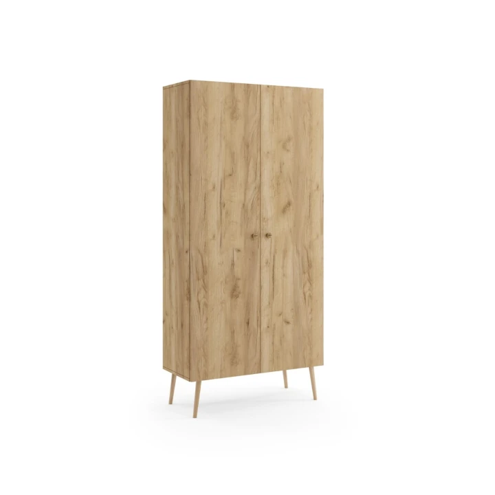 Szafa z półkami Milea dąb craft