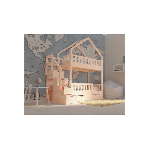 Łóżko piętrowe do pokoju dziecka