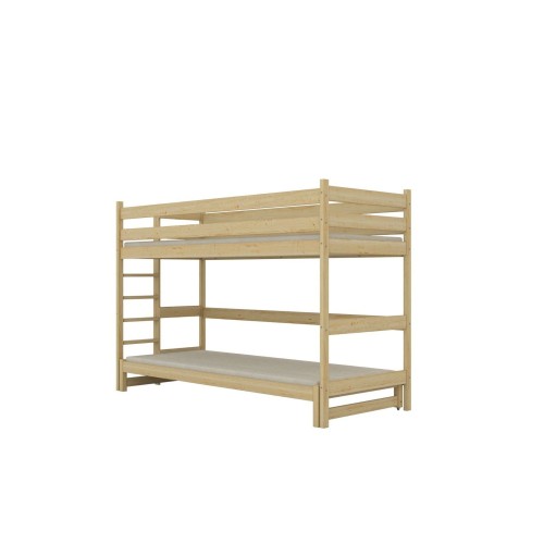 Łóżko na antresoli z wysuwanym spaniem