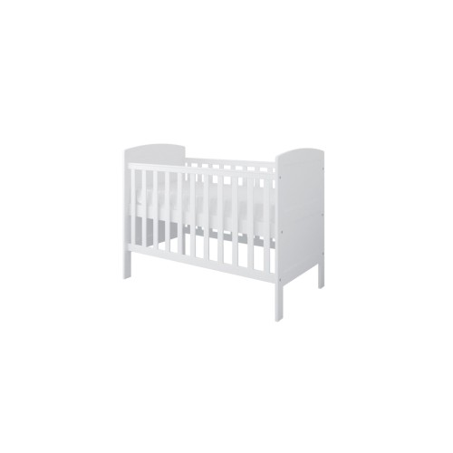 Białe łóżeczko 3w1 120x60 w wersji niemowlęcej