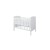 Białe łóżeczko 3w1 120x60 w wersji niemowlęcej
