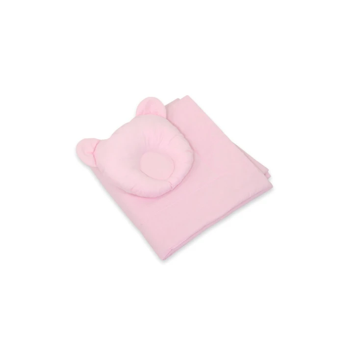 różowa pościel do kosza Mojżesza