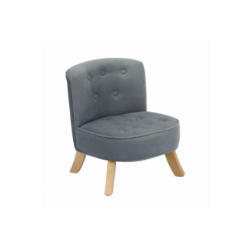 welurowy fotel dla dziecka