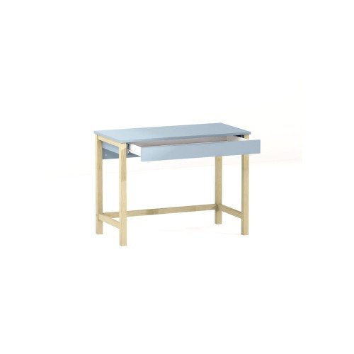 drewniane biurko dla dzieci