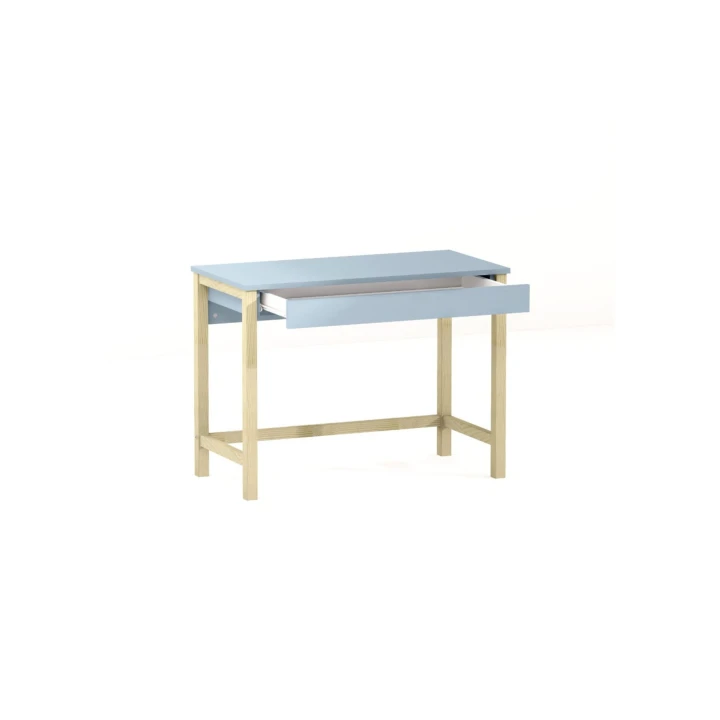 drewniane biurko dla dzieci